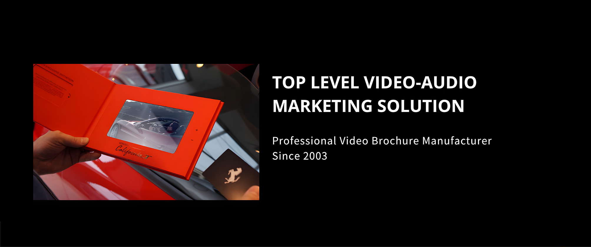 คุณภาพ นามบัตรวิดีโอ LCD โรงงาน