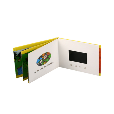 Letterpress printing Video Brochure Card, การ์ดอวยพรวิดีโอ 128MB-16GB