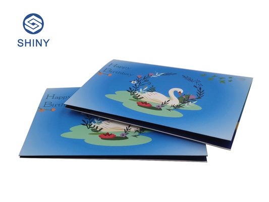 การ์ดอวยพรกระดาษเคลือบ 300 แกรม บันทึกเสียงได้