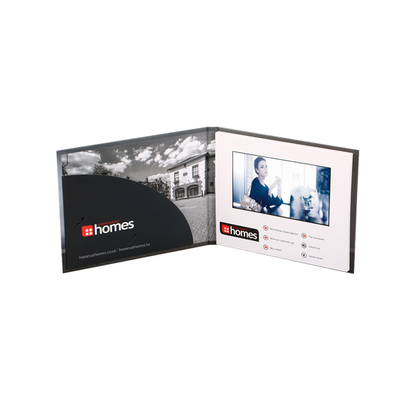 กล่องนําเสนอวีดีโอหรูหรา แพ็คเกจโดดเด่นกับบัตร Video Mailer