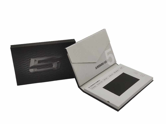 โฟลเดอร์วิดีโอ TFT USB LCD, โบรชัวร์ดิจิตอลขนาด 7 นิ้วพร้อมวิดีโอ 480 × 272 ความละเอียด