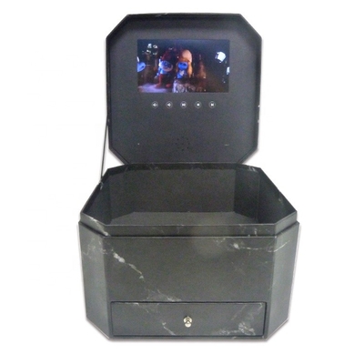 ODM USB LCD Screen Video Gift Box การเล่นอัตโนมัติขนาด 7 นิ้วสำหรับธุรกิจโฆษณา